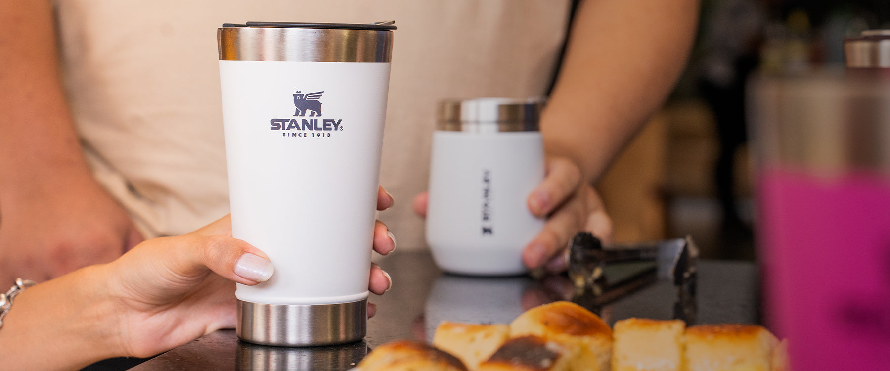 Vaso cervecero Stanley para fiestas en casa