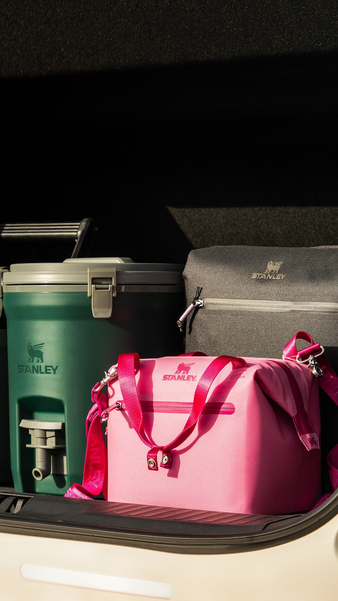 Hielera tipo mochila para rutas urbanas