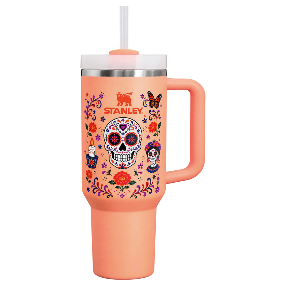 Stanley Quencher H2.0 Flowstate™ Tumbler  Peach | 1.1L