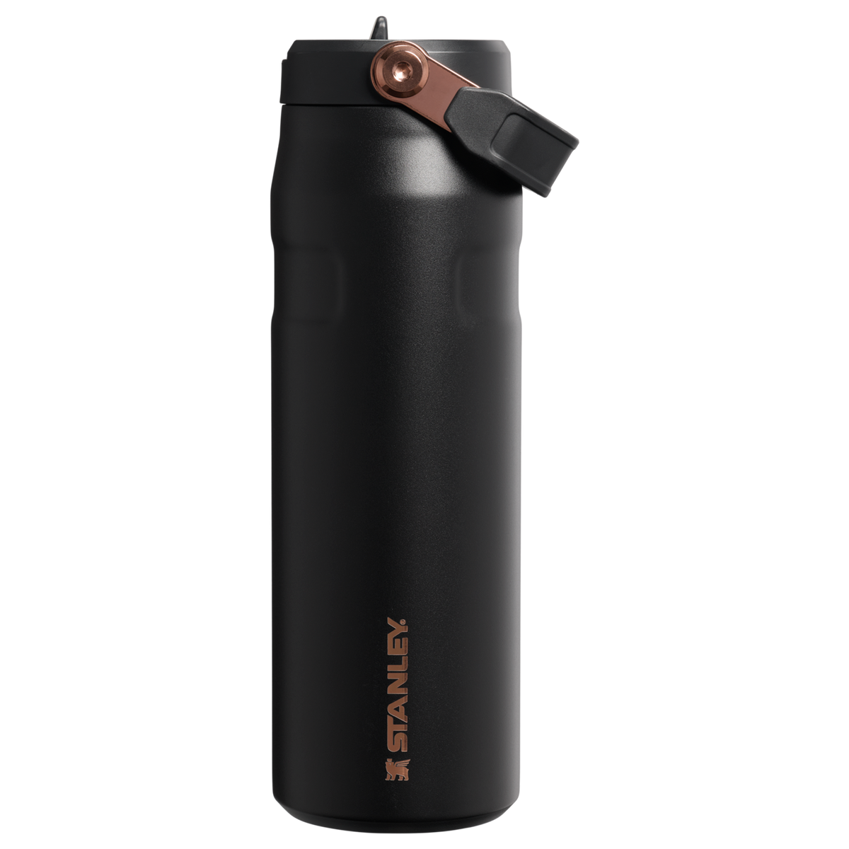 Messi x Stanley 1913 IceFLow™ Flip Straw 2.0 Bottle GOAT Black | 709ML