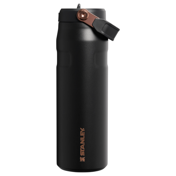 Messi x Stanley 1913 IceFLow™ Flip Straw 2.0 Bottle GOAT Black | 709ML