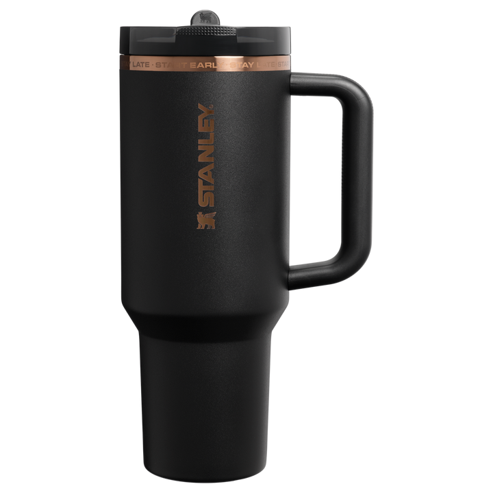 Messi x Stanley 1913 Quencher ProTour Flip Straw Tumbler GOAT Black | 1.1L