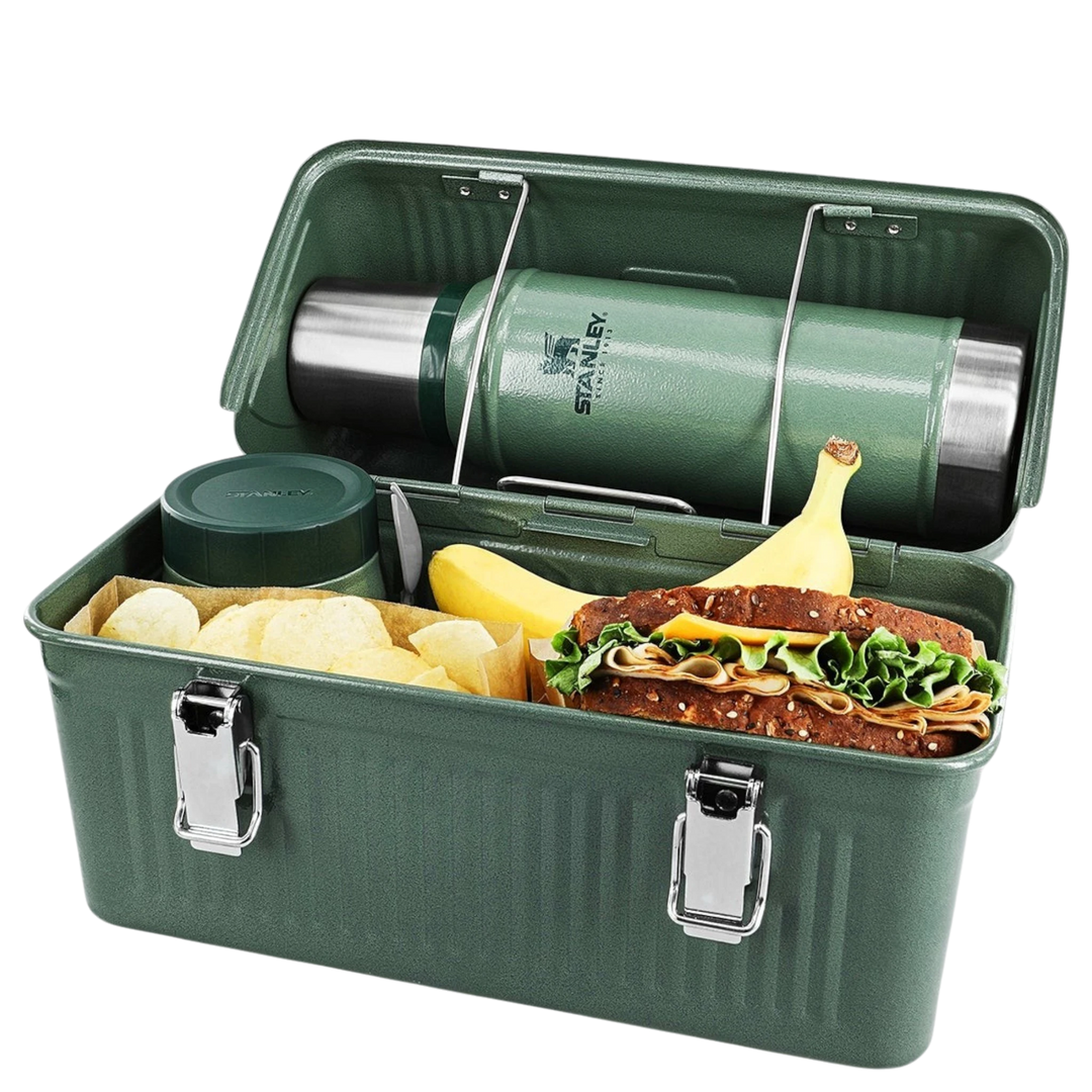 Stanley Classic Lunchbox Hammertone Green