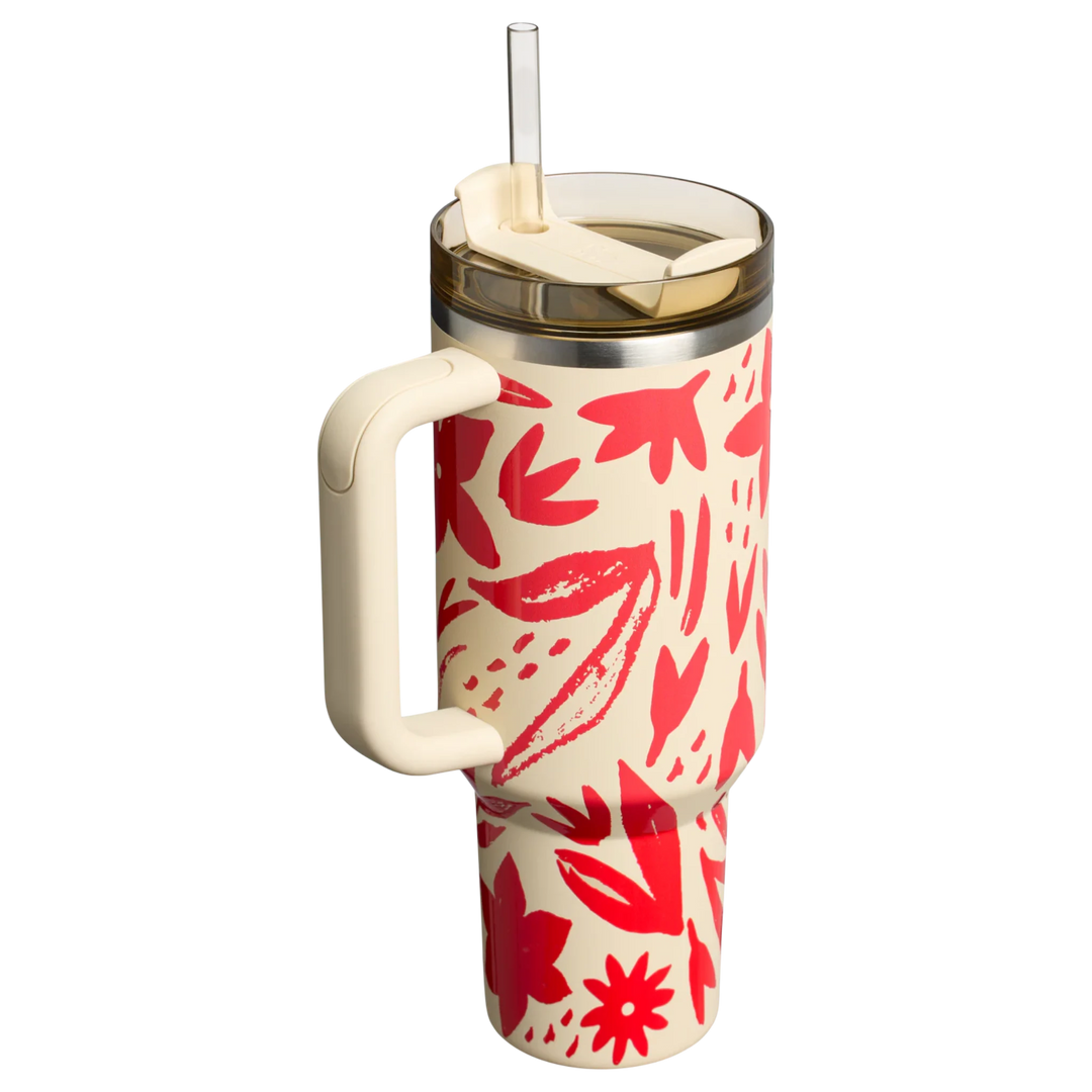 Stanley Quencher H2.0 Flowstate™ Tumbler Resort Floral | 1.1L