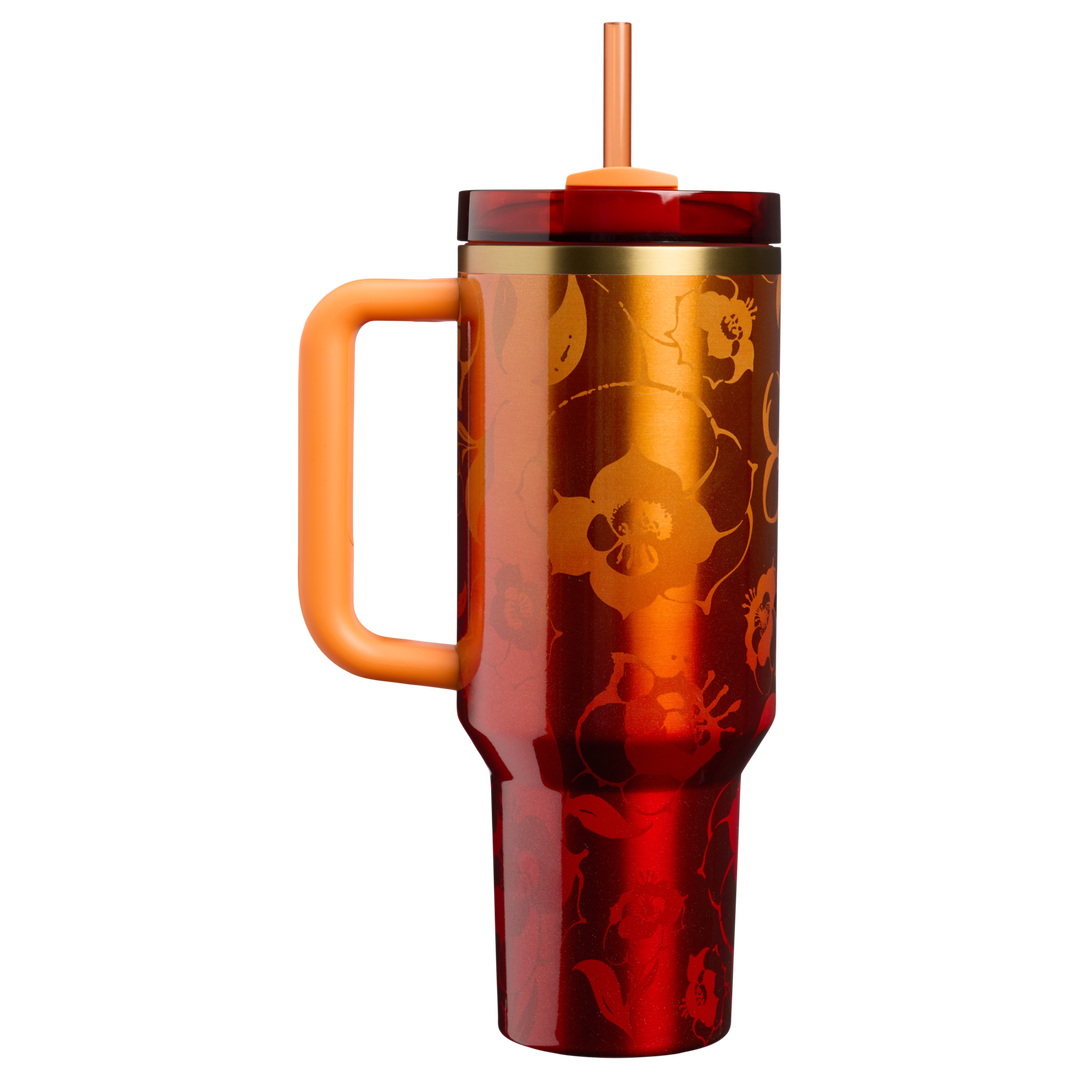 Stanley 1913 x LoveShackFancy Quencher H2.O Flowstate™ Tumbler with Handle | 1.18L