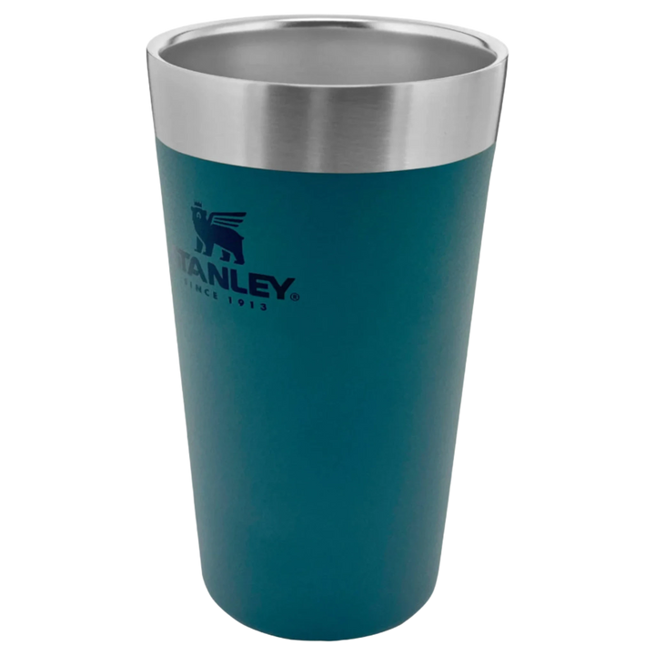 Vaso cervecero Stanley 1913 México Adventure de acero inoxidable color verde azulado con aislamiento al vacío