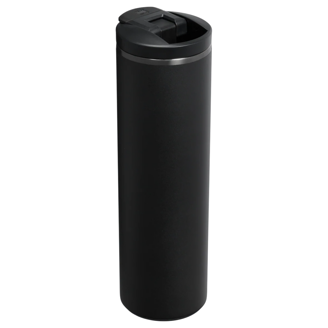 Stanley 1913 México black stainless steel 590ml travel mug with flip-top lid, leak-proof and insulated
