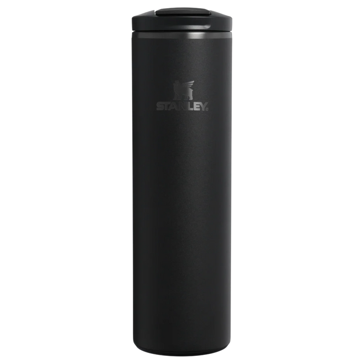 Stanley 1913 México black stainless steel 473ml travel mug with flip-top lid and silicone base