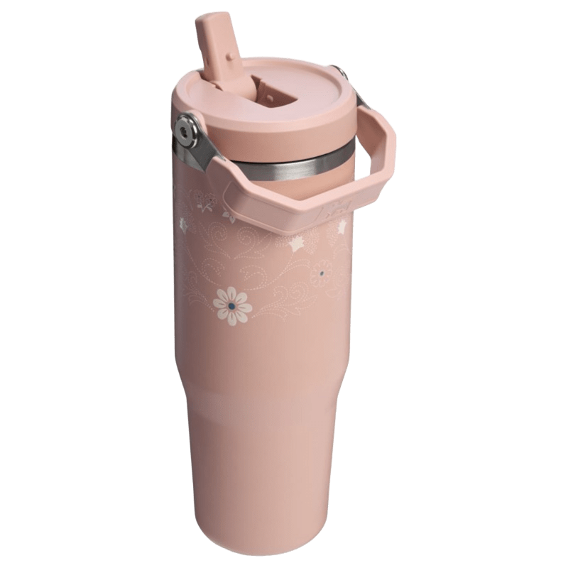 Stanley IceFlow™ Flip Straw Tumbler Pink Dusk Stitch | 887ML