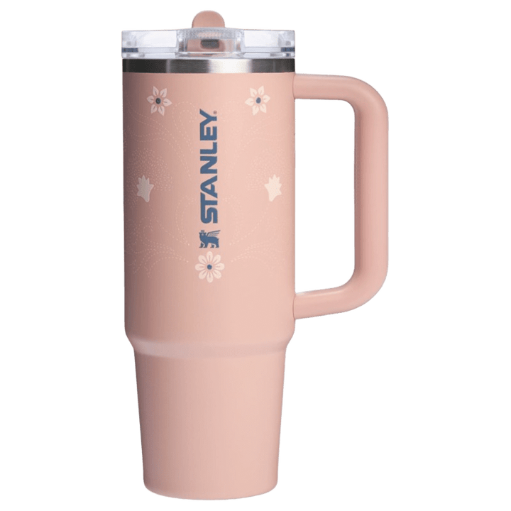 Stanley Quencher ProTour Flip Straw Tumbler Pink Dusk Stitch | 887ML