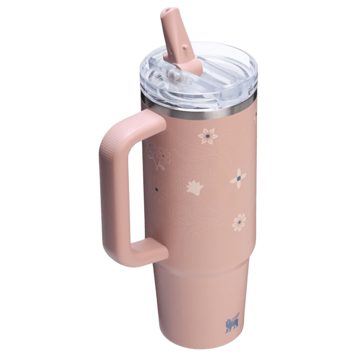 Stanley Quencher ProTour Flip Straw Tumbler Pink Dusk Stitch | 887ML