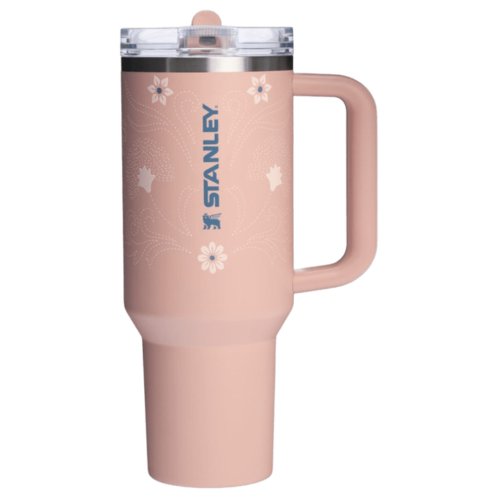 Stanley Quencher ProTour Flip Straw Tumbler Pink Dusk Stitch | 1.18L