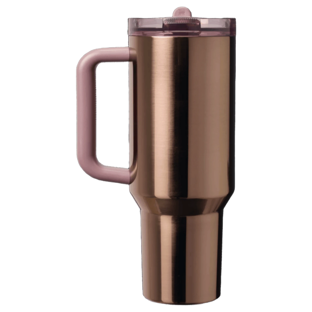 Stanley Quencher ProTour Flip Straw Tumbler  Polished Rose Gold | 1.18L