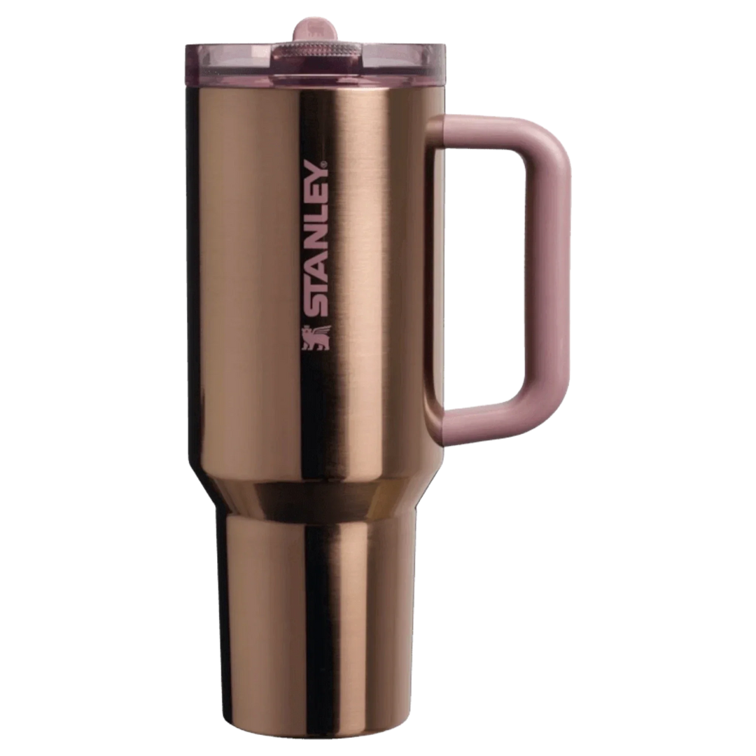 Stanley Quencher ProTour Flip Straw Tumbler  Polished Rose Gold | 1.18L